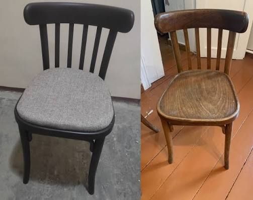 Реставрация перетяжка стульев