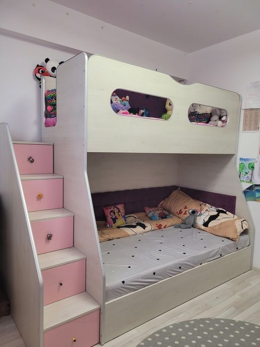 Pat  etajat pentru copii