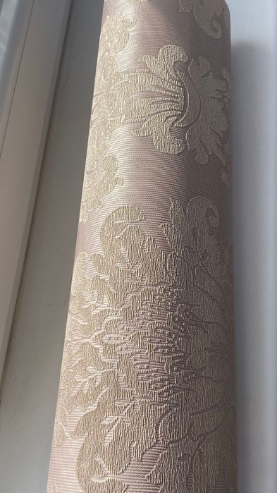 Tapet Mobexpert Auriu cu imprimeu floral - NOU!