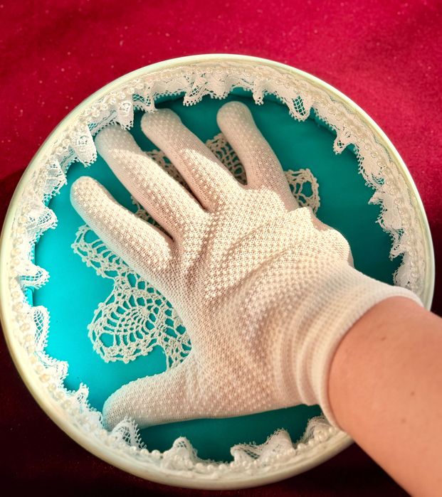 Коллекционная антикварная большая фарфоровая шкатулка Limoges Франция