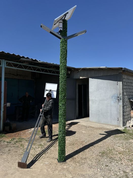 Светильник на солнечной батареи 3м- 50х50W