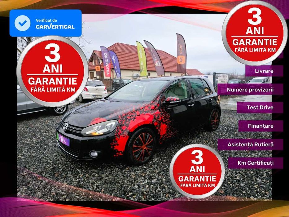 VW Golf 6 - Black Edition/ 1.4 benzina/ 160 cai/ Garantie 3 ani