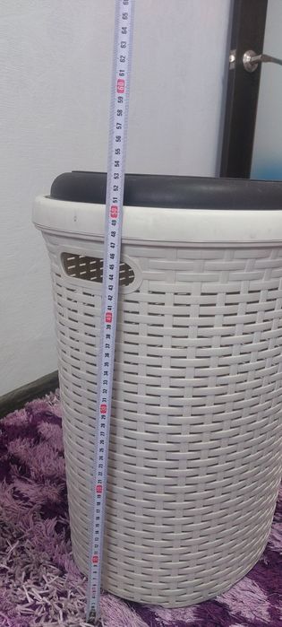 Корзина для белья ротанг