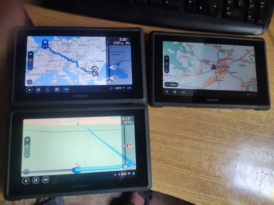 Професионална Навигация за Камион TomTom Bridge Трафик Карти Европа 2026!