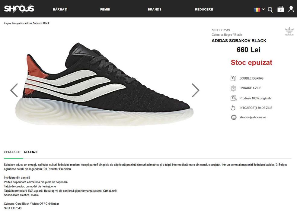 adidas Sobakov - marimea 41