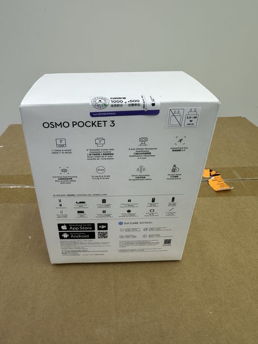 Dji osmo pocket 3 creator combo + 256GB Fleshka