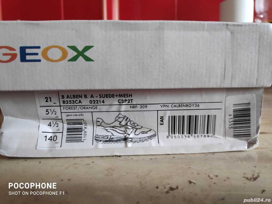 PANTOF GEOX marimea 21