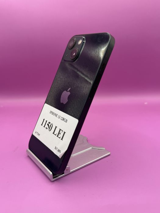 Iphone 13 128 GB bat 100 sch •Matei Amanet Margeanului•0677