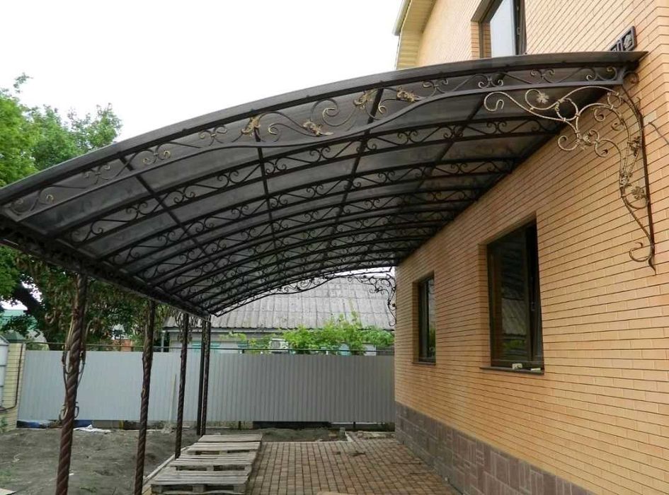 Металлоконструкции Ворота Навес Двери Хай-тек Лофт