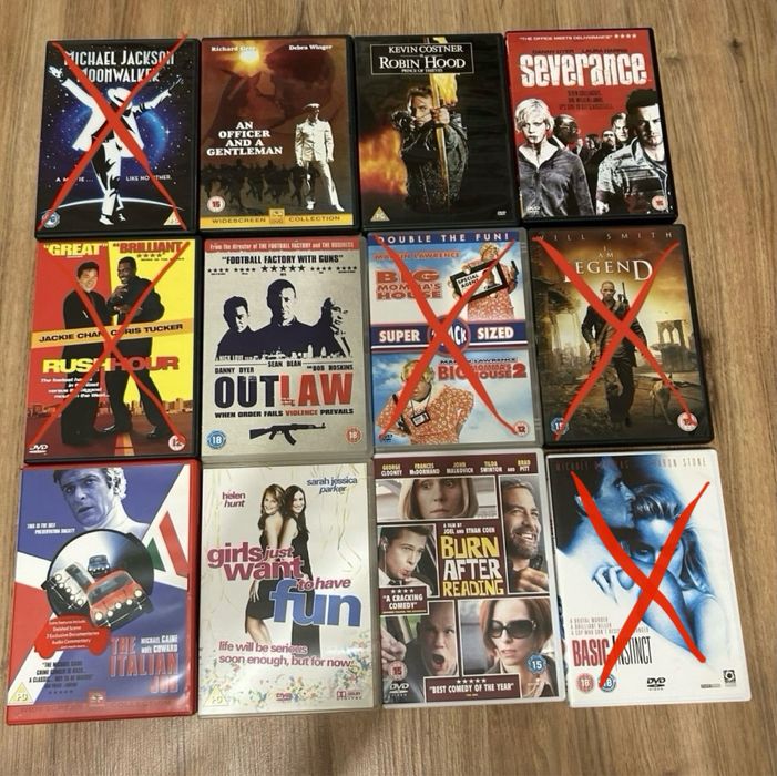 DVD филми - разпродажба