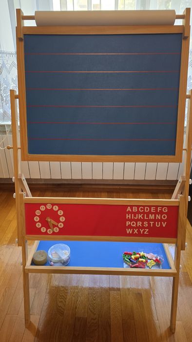 Tabla de scris/desenat/magnetica reversibila pentru copii