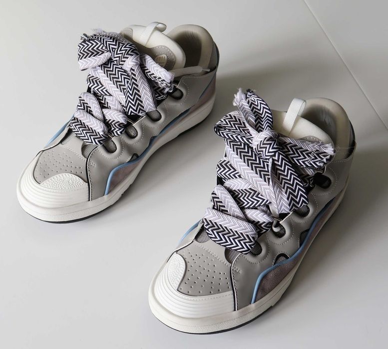 Мъжки кожени кецове Lanvin