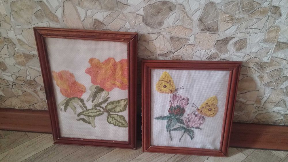 Вышитые картины.