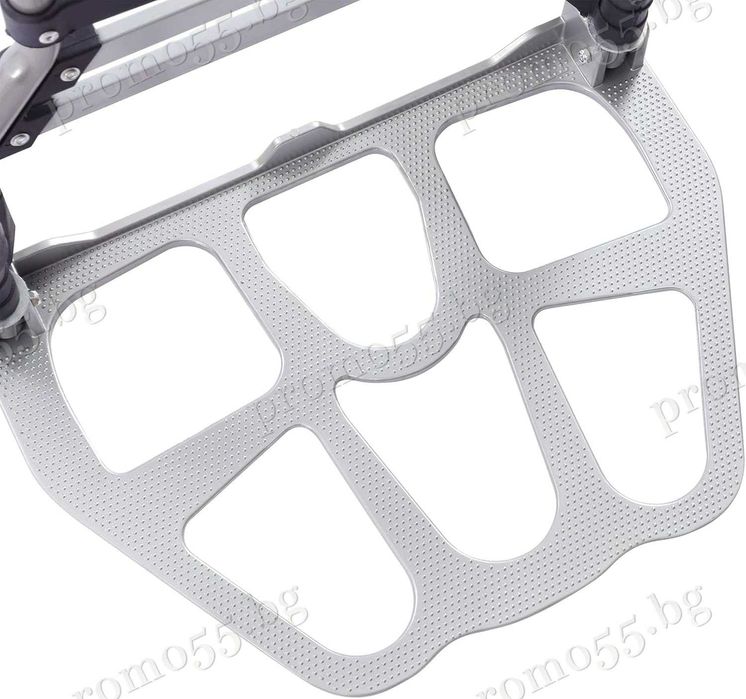 Сгъваема Ръчна Алуминиева Количка за Тежък Багаж с Телескопична Дръжка