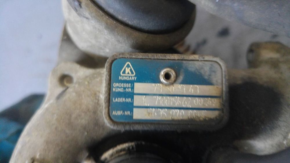 turbina 1.3 d multijet 199a2000 fiat doblo idea punto lancia musa ypsilon 5435970005