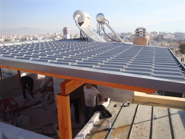 Термоизолационен панел тип "панел-керемида"