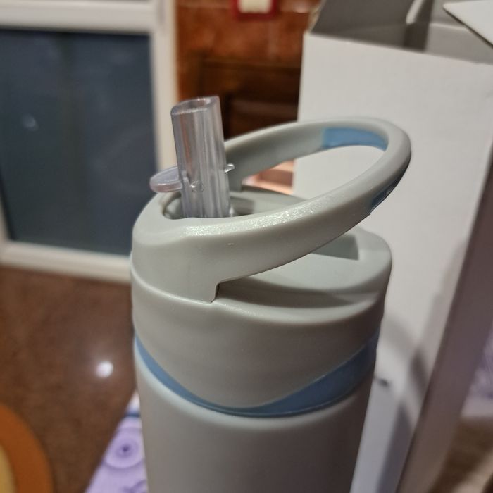 Sticla sport cu pai Avenne