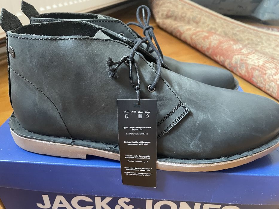 Pantofi din piele Jack & Jones