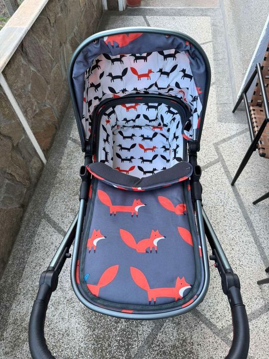 Комбинирана бебешка количка с лисица 3в1 Cosatto