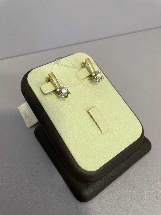Золотые серьги 585 / СА27612