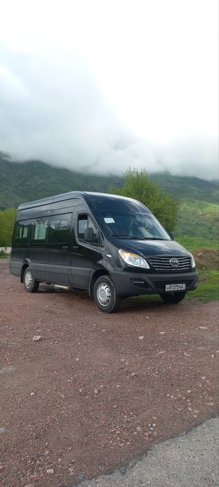 JAC mikro aftobuz transport sizning yaxshi kuningizda Xizmatda