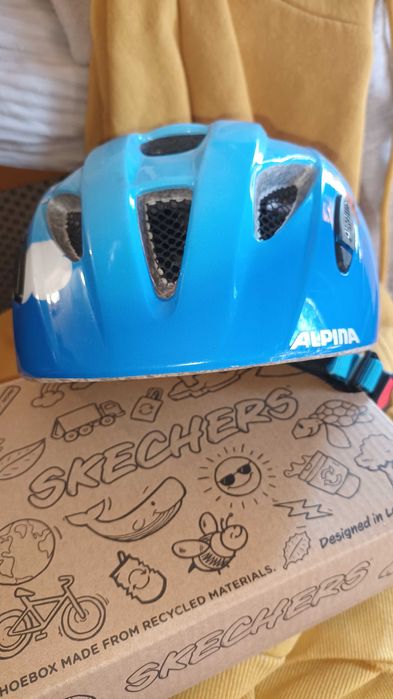 Детско колело gepard с помощни колела и каска отделно