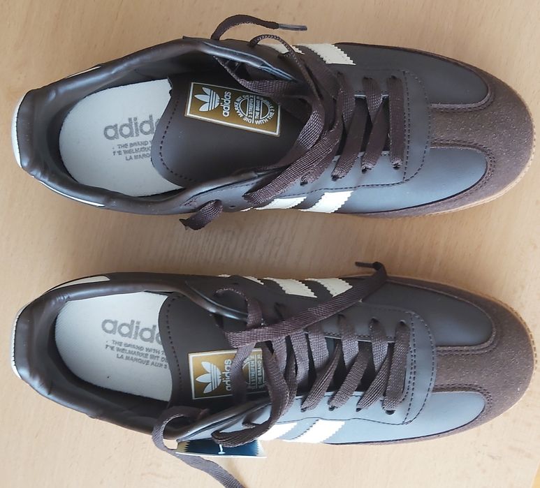 adidas Samba Dark Brown/Off White
