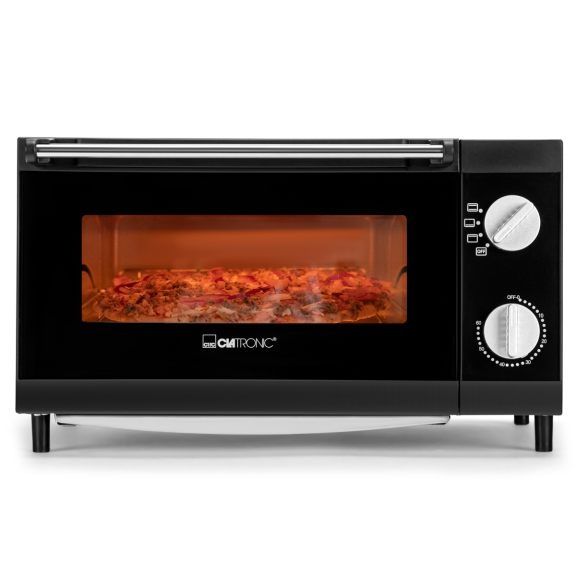 Нова мултифункционална фурна за пица Clatronic MPO 3520 черна