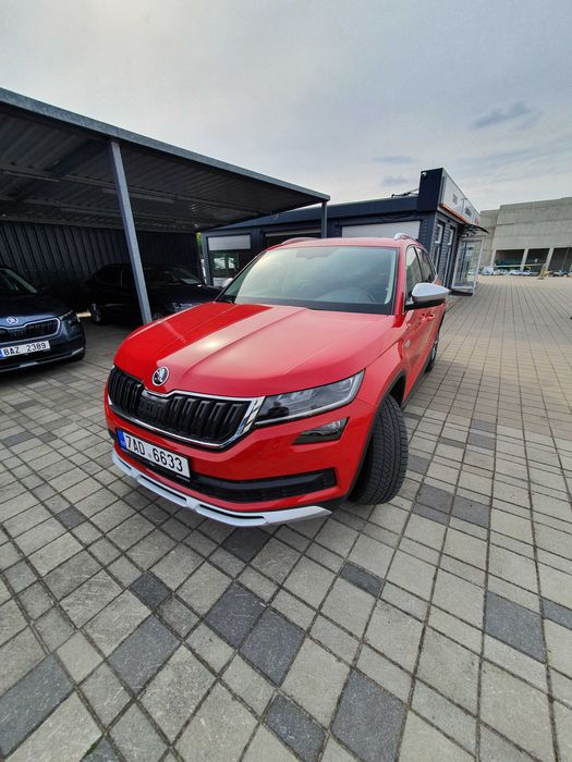 Skoda Kodiaq SCOUT 2019 2.0 TDI 150 cp 4x4 7 locuri adusa din Praga CZ