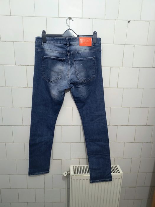 Blugi marca ICON 2 mărime 36 culoare albastru