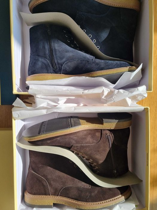 Нови мъжки велурени боти ASHTON AUBRY  размер 43