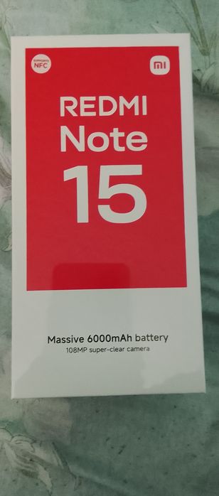 Xiaomi Redmi Note 15. 8/256 новый.
