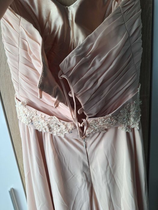 Бална рокля цвят пудра