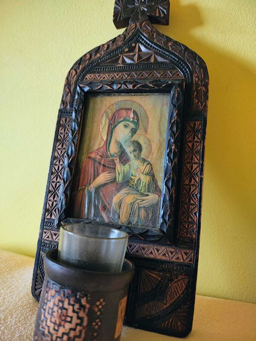 Rama Icoana lemn veche