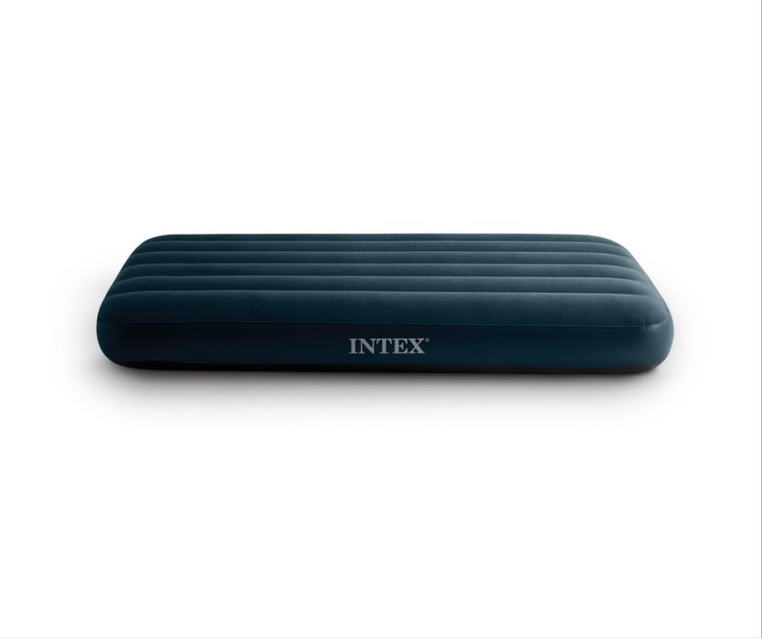 Надувной матрас  INTEX «Twin Dura-beam Midnight» 99x191x25 sm
