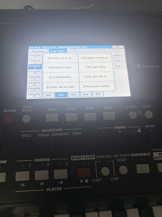 VÂND SET KORG pa300 2024-2025