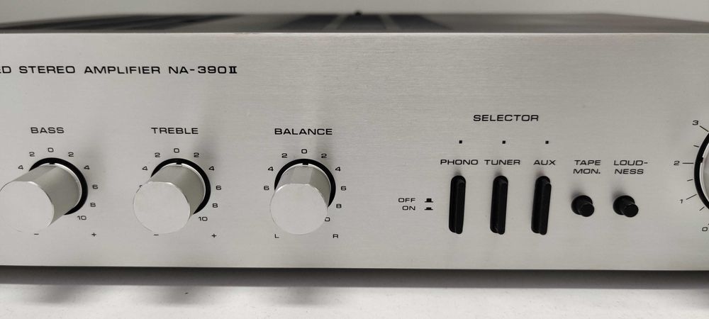 Amplificator Nikko NA 390 II – Vintage Made in Japan – Slim – Phono