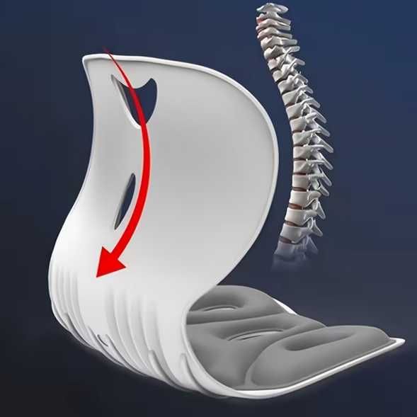 Ергономична възглавница за кръста – поддръжка на гърба при седене