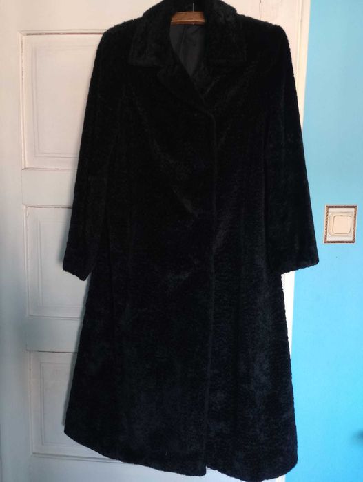 Haina de blana imitatie astrahan