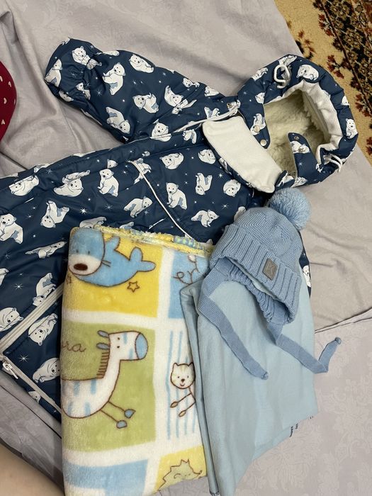 Конверт комбинезон для выписки