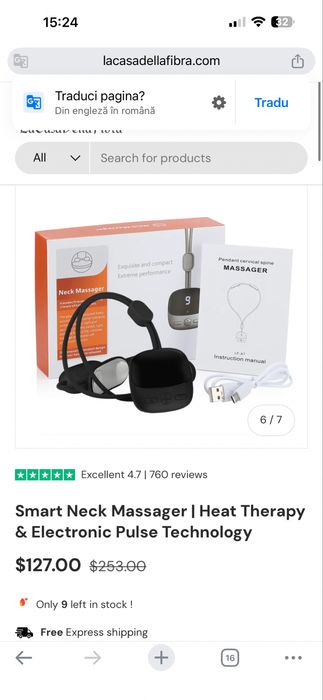 Neck Masager noi sigilate