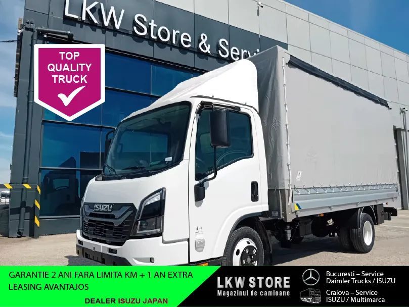 Isuzu M27, Prelata Culisanta/ Curtain Side, NOU/NEW, TOP !!!