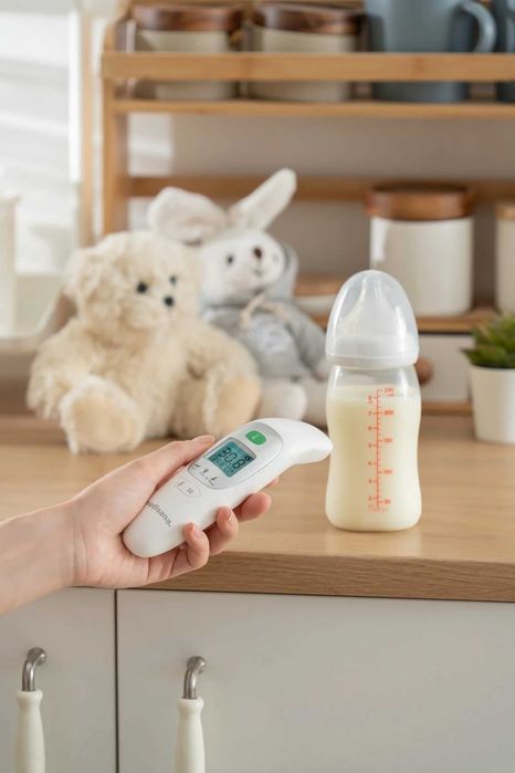 Termometru fara contact, infrarosu copii si adulti MEDISANA TM A68 nou