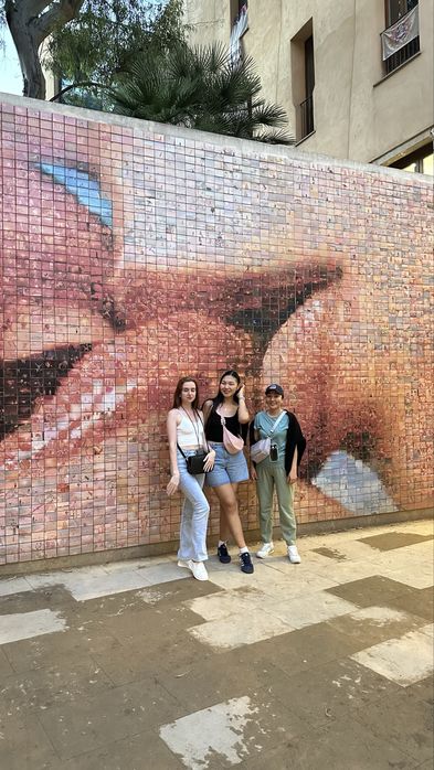 Кожаные скинни джинсы Mango