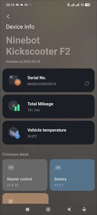 Електрическа тротинетка Ninebot – 35-40 км батерия