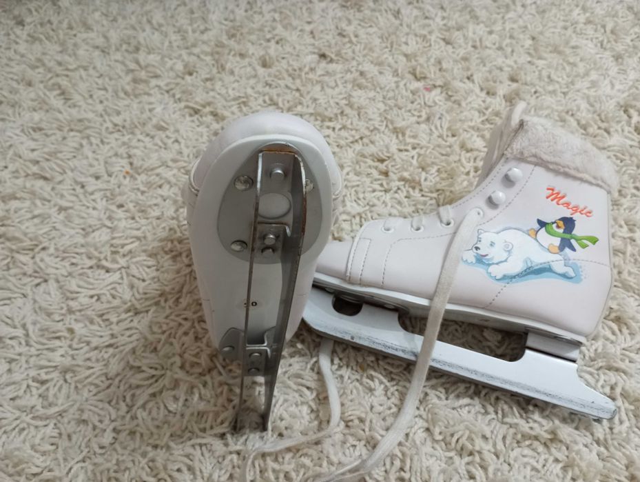 Коньки двойное лезвие