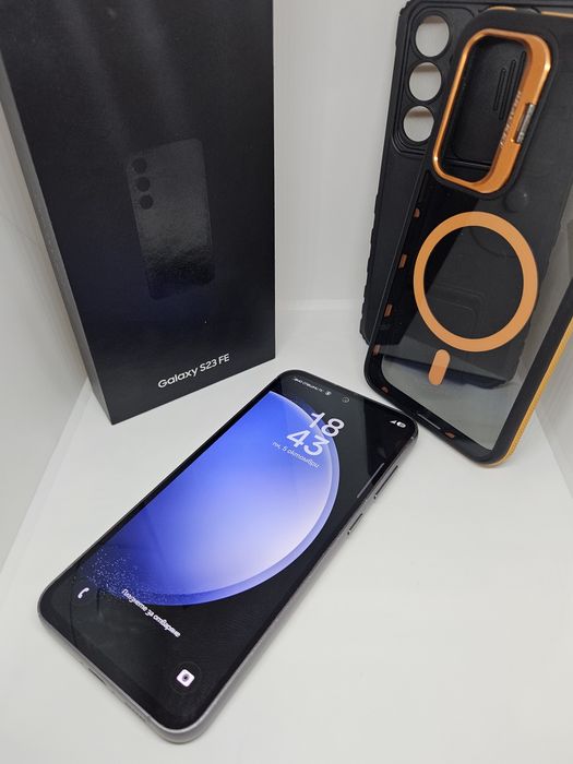 ТОП Samsung Galaxy S23 FE 5G 256Gb/8Ram Graphite + Кейсове + Протектори