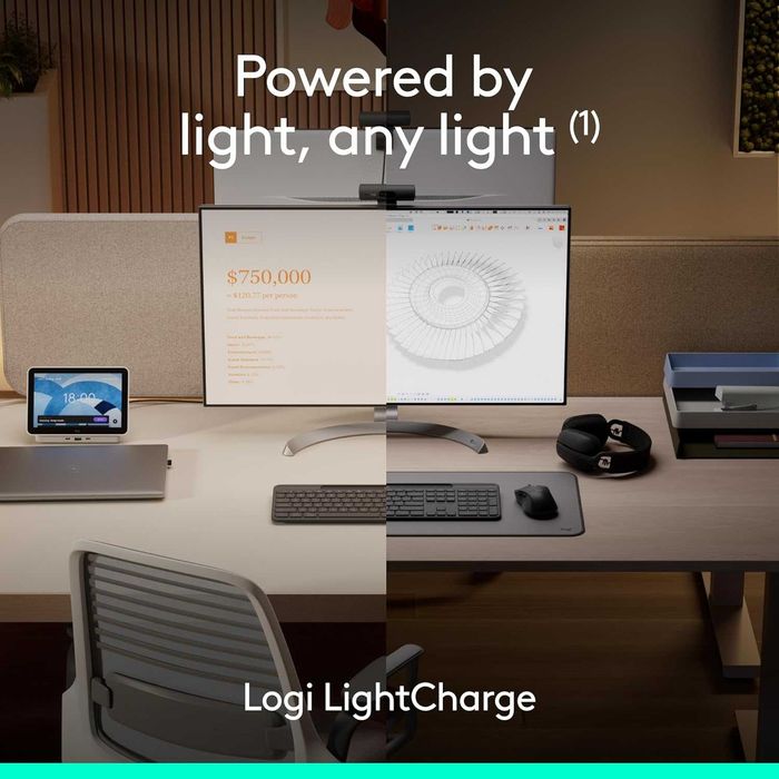 Соларна клавиатура Logitech K980 Bluetooth Logi Bolt