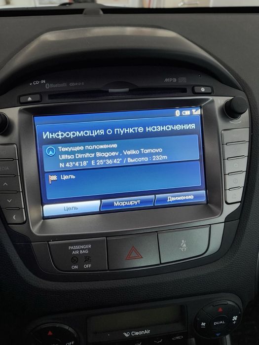 Оригинална навигация / мултимедия за Hyndai ix35