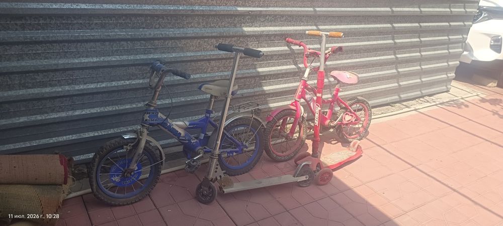 Продается детский велосипеды самокаты 50 тысяч